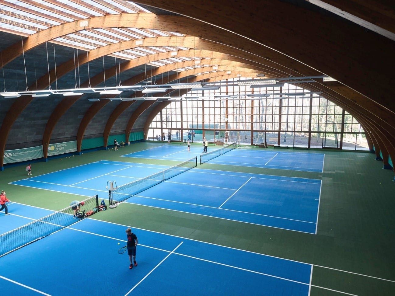 Piso multidesportivo modular Flexcourt